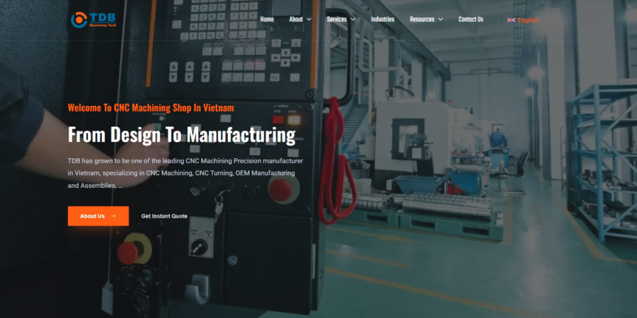 TDB Machining Vietnam