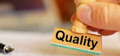 Quality control CNC part