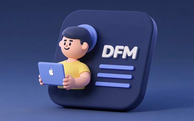 parts manfuacturing process step two dfm analysis
