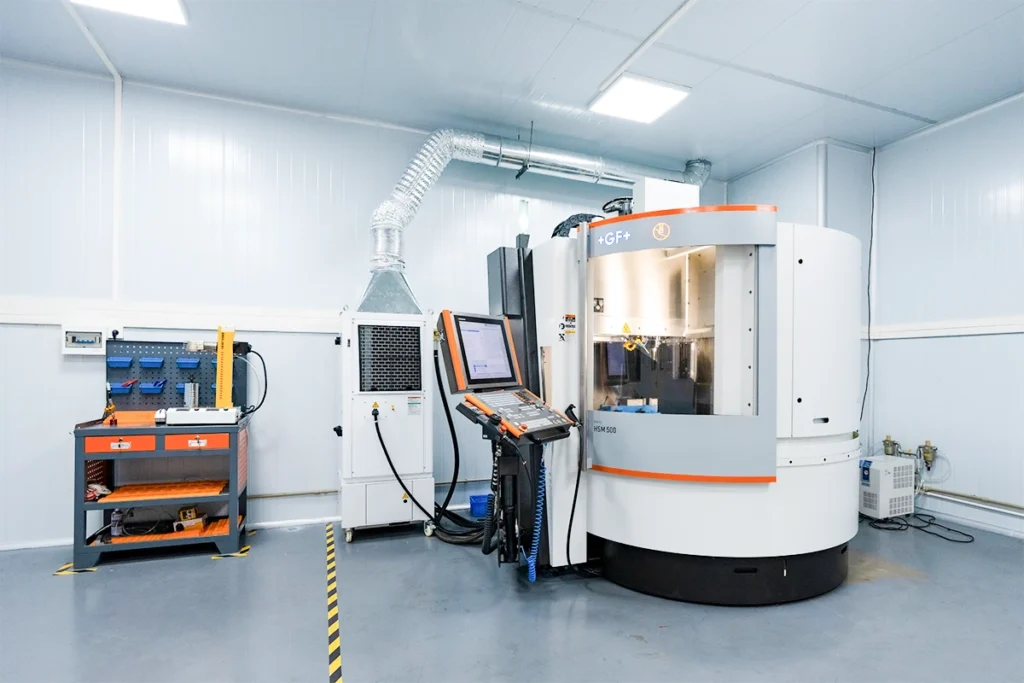 precision 5 axis cnc machining center gf agiecharmilles high speed milling