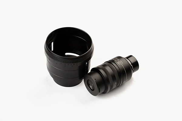 Black Anodizing of Optical Lens