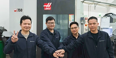 CNC machining department for injection mold making