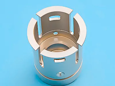 aerospcae part made by CNC mill