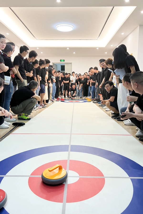 Happy First Mold Curling Event