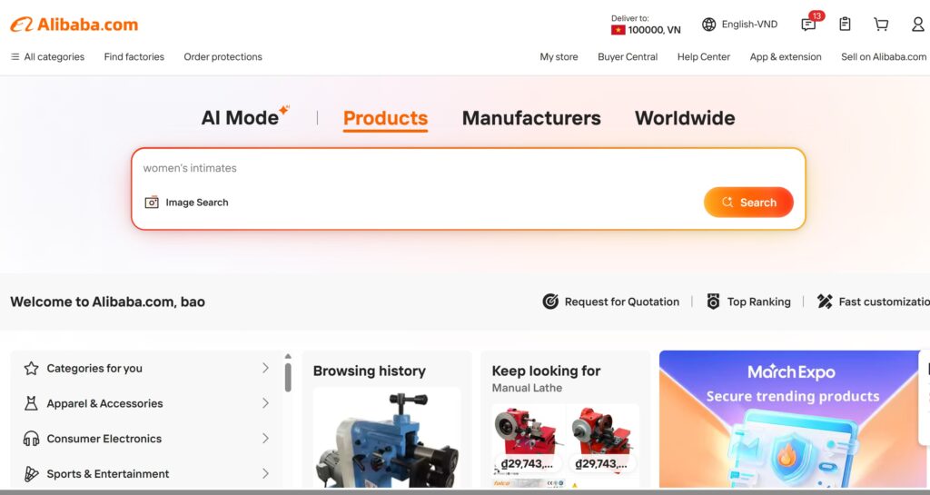 alibaba CNC Manufacturers in Vietnam