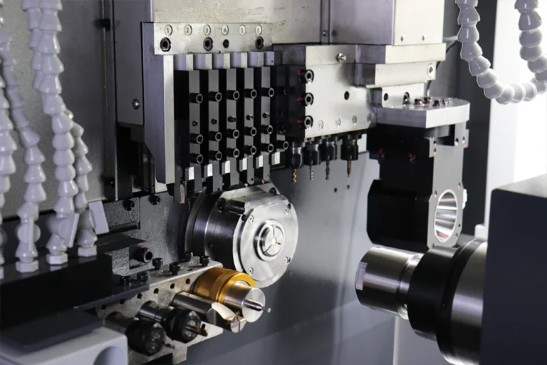 Tối ưu hóa quy trình sản xuất với công nghệ tiện tự động cho các chi tiết nhôm sản xuất số lượng lớn 6 Tiện tự động