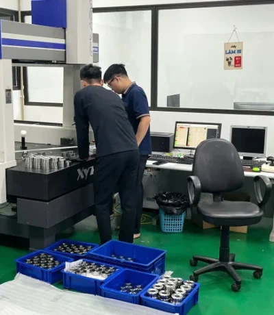 CMM inspection for precision machined parts