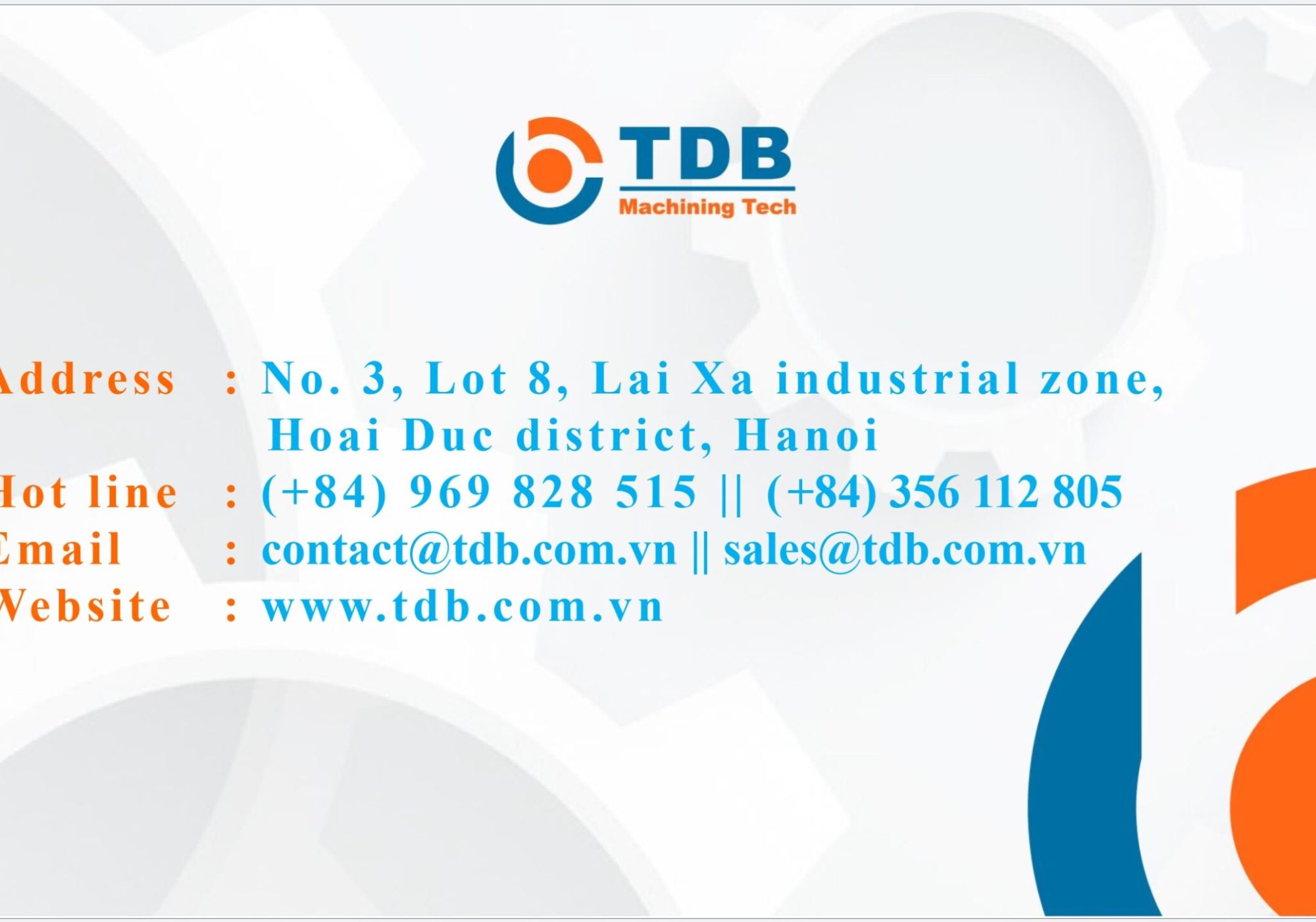 TDB Present