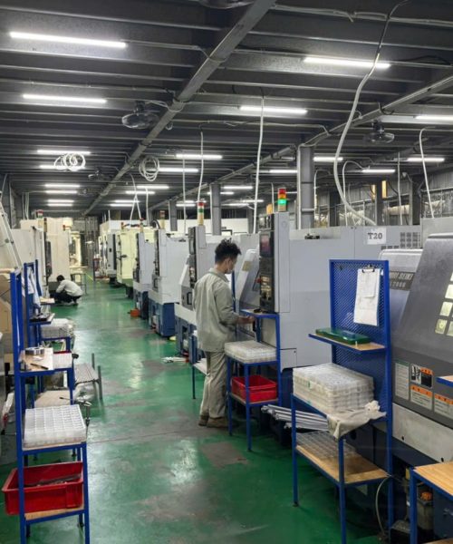 CNC turned components manufactured in Vietnam